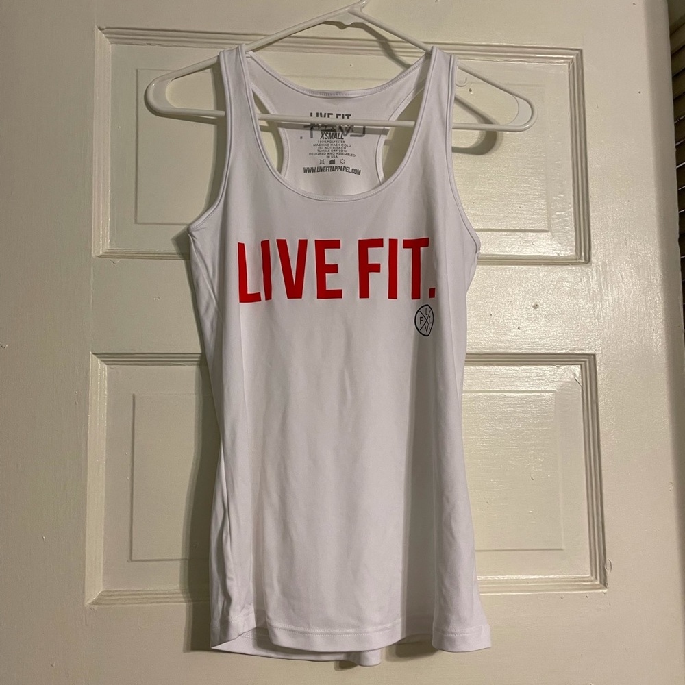 NWOT women’s xs live fit tank top